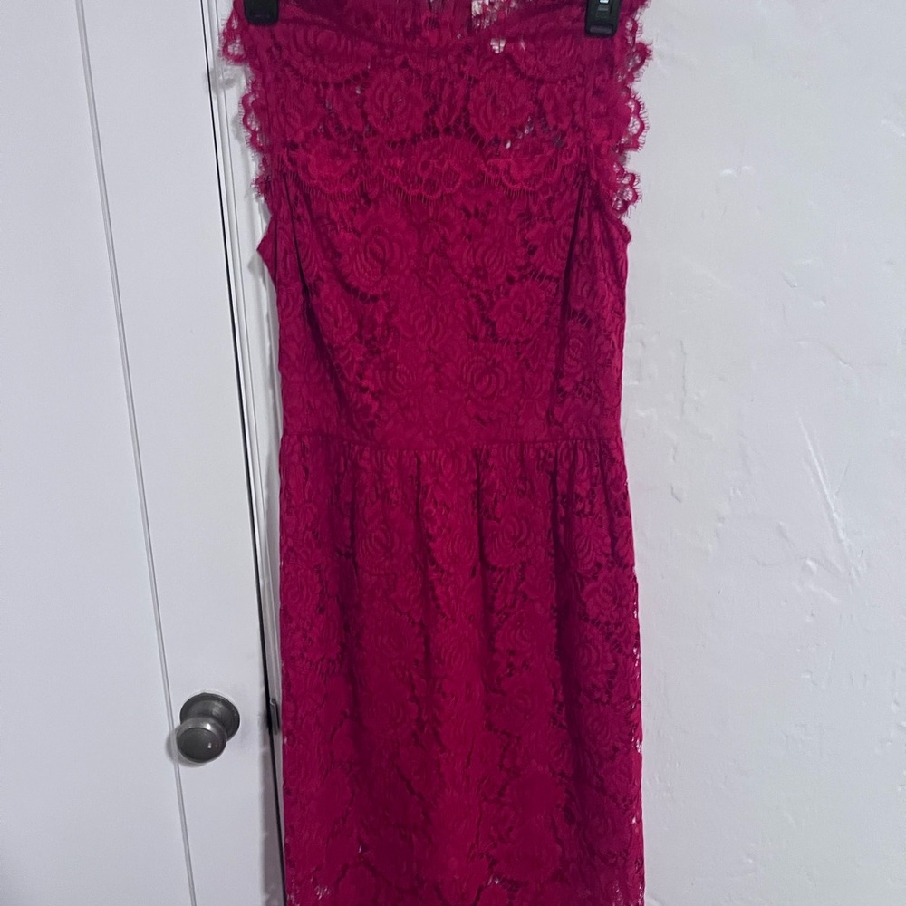 Kate Spade Red Lace Dress